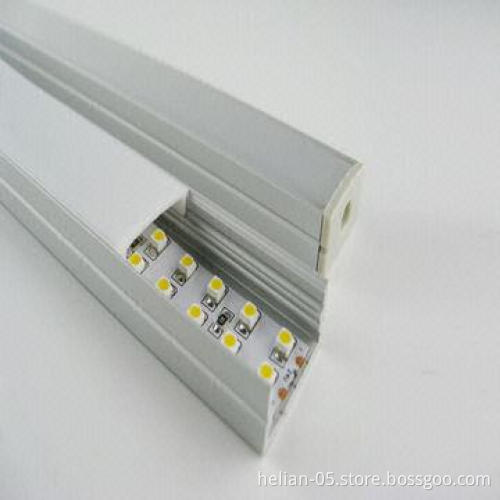 Small dimensions aluminum profile, can fit slim design and thin furniture pieces